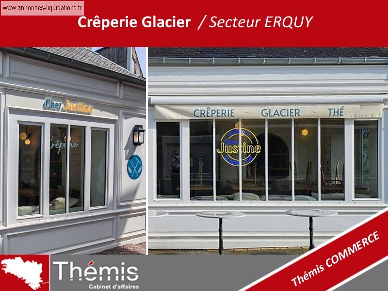 Crêperie a vendre en liquidation à erquy